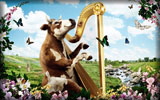 Cow with a Harp